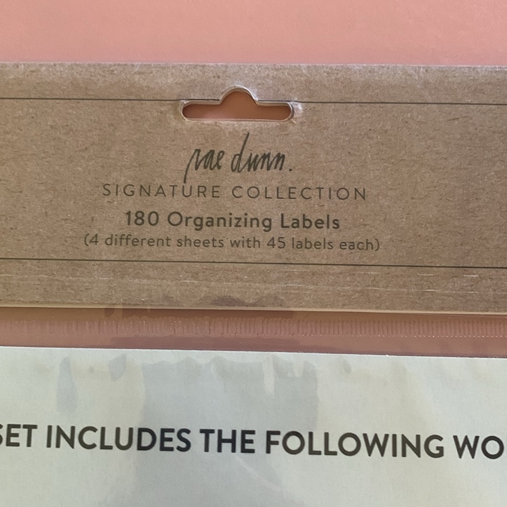 Rae Dunn organizing Labels - Picture 3 of 3